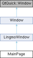 LingmoUI: MainPage Class Reference